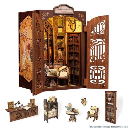 Miniaturowy domek DIY Book Nook - Klub książki*