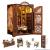 Miniaturowy domek DIY Book Nook - Klub książki*