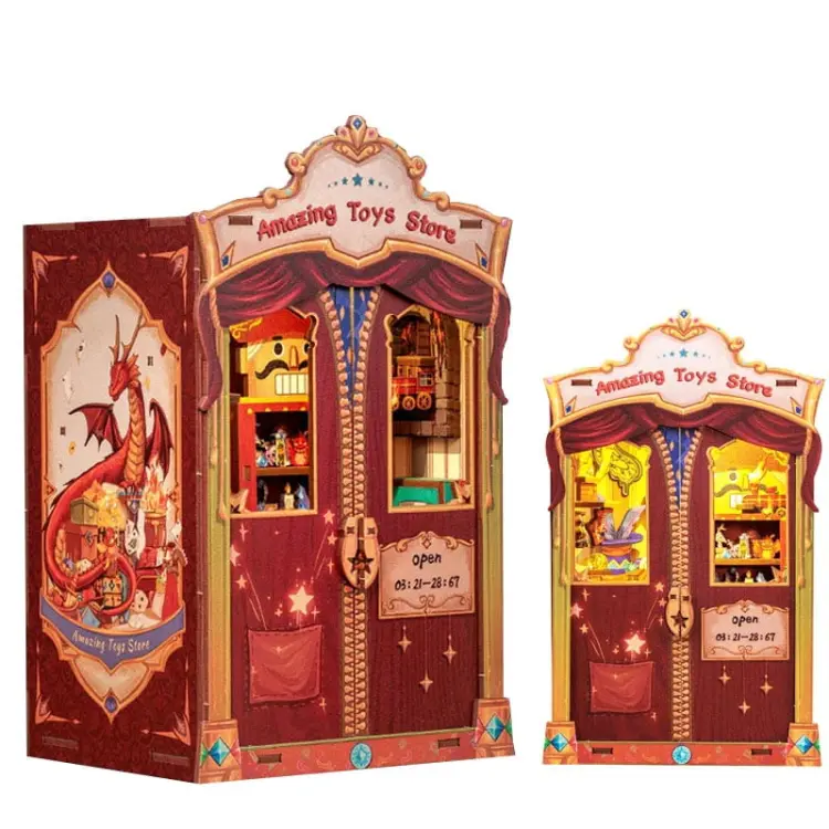 Miniaturowy domek mini Book Nook - Hokus Pokus