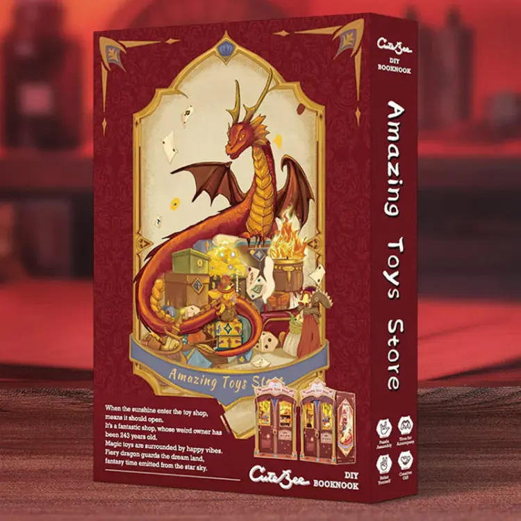 Miniaturowy domek mini Book Nook - Hokus Pokus
