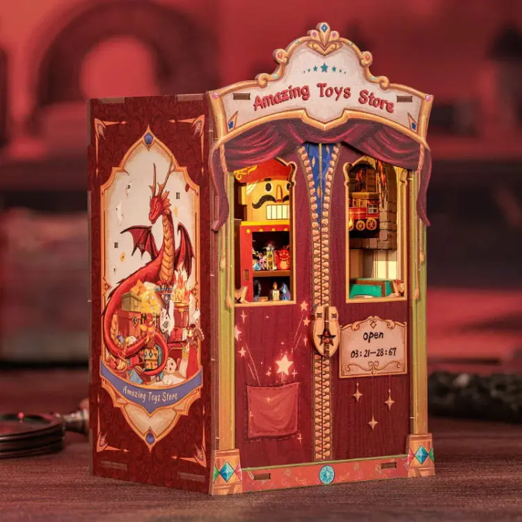 Miniaturowy domek mini Book Nook - Hokus Pokus