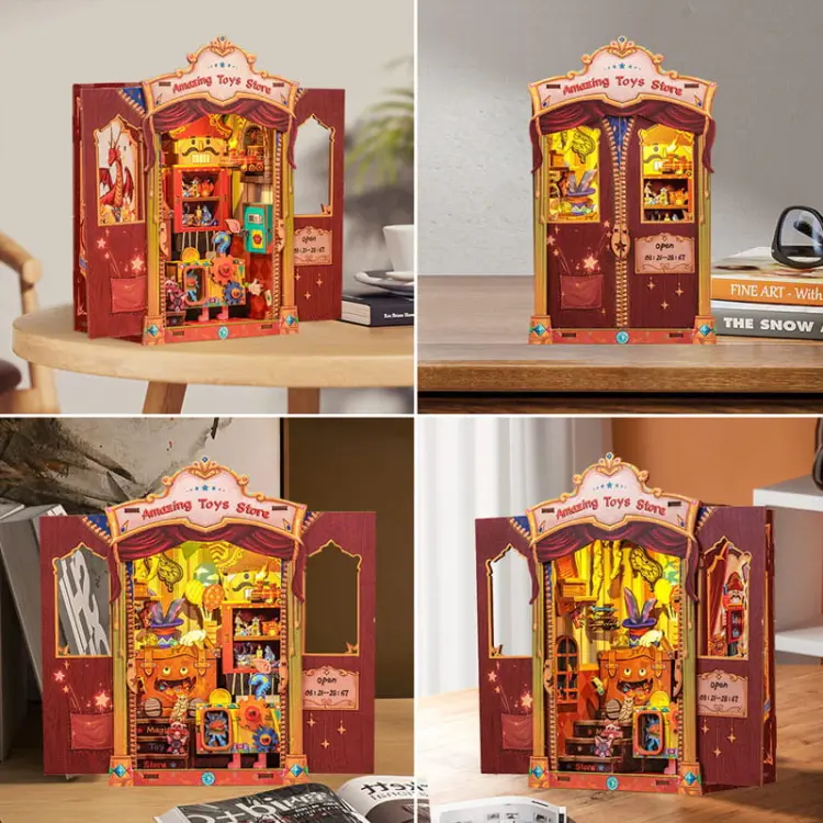 Miniaturowy domek mini Book Nook - Hokus Pokus