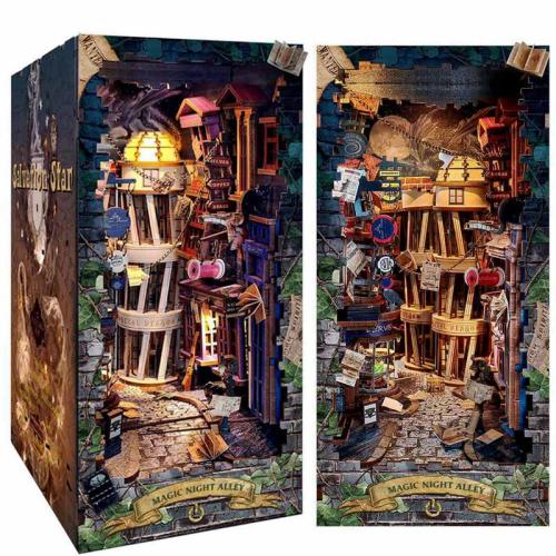 Miniaturowy domek Book Nook - Alejka ocalenia* - Joincon