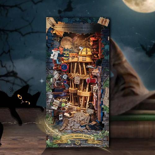Miniaturowy domek Book Nook - Alejka ocalenia* - Joincon