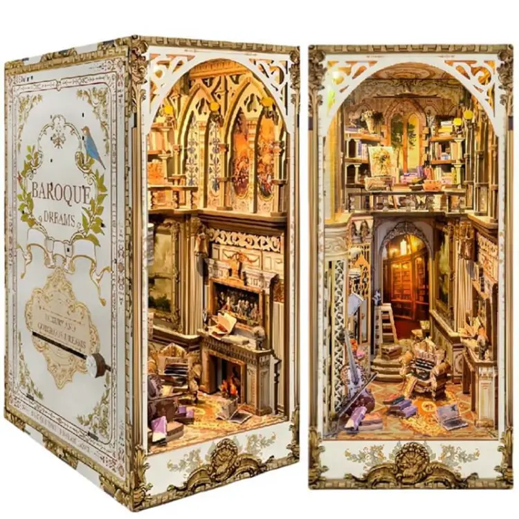 Miniaturowy domek Book Nook - Klasyczny barok* - Joincon