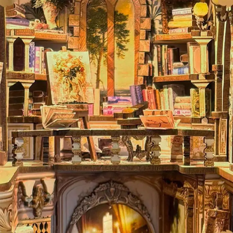 Miniaturowy domek Book Nook - Klasyczny barok* - Joincon