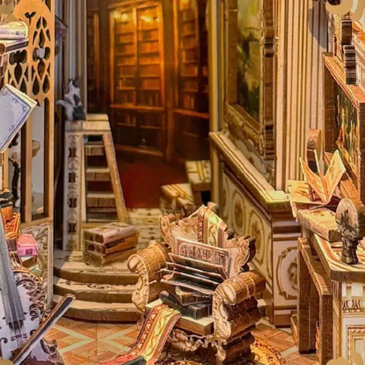 Miniaturowy domek Book Nook - Klasyczny barok* - Joincon