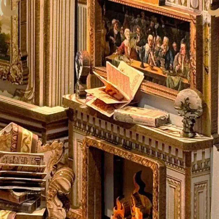Miniaturowy domek Book Nook - Klasyczny barok* - Joincon