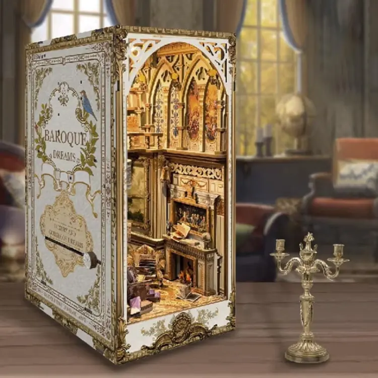 Miniaturowy domek Book Nook - Klasyczny barok* - Joincon