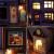 Miniaturowy domek Book Nook - Tajemna uliczka