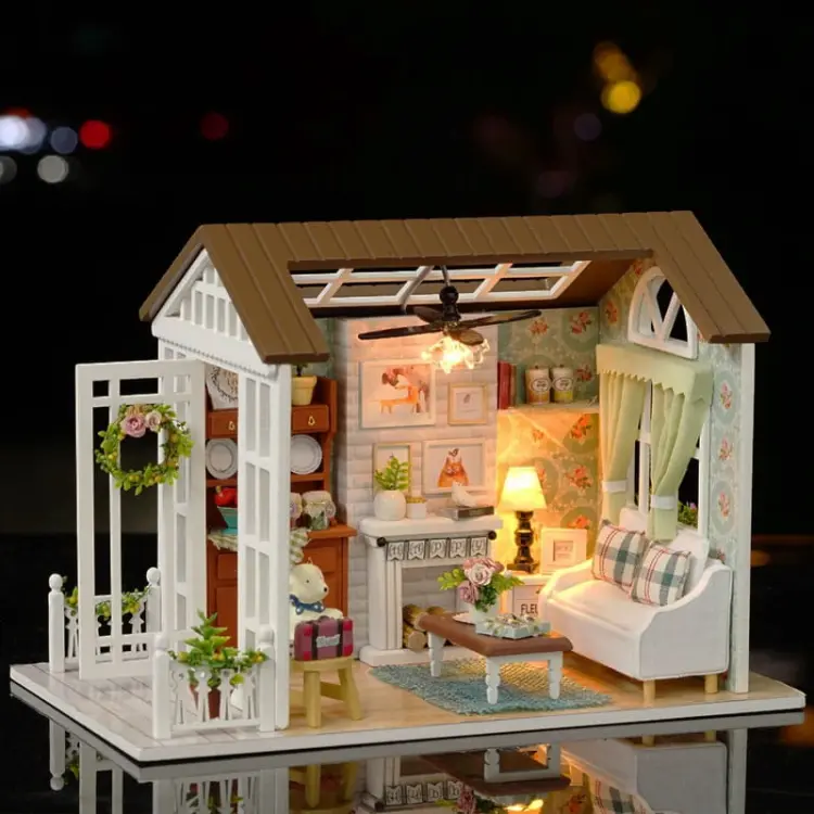 Miniaturowy domek - Domek na wsi