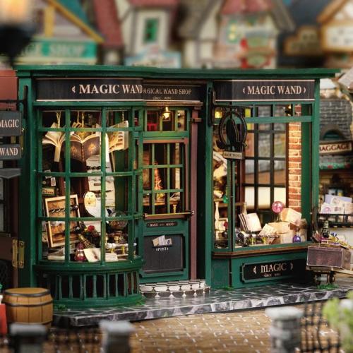 Miniaturowy domek - Różdżki wszystkich żywiołów