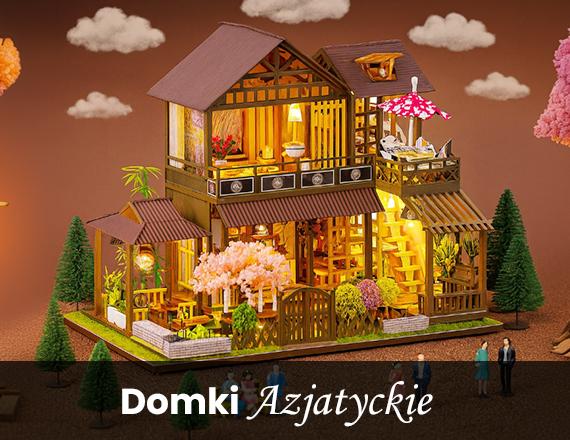 Miniaturowe domki Azjatyckie